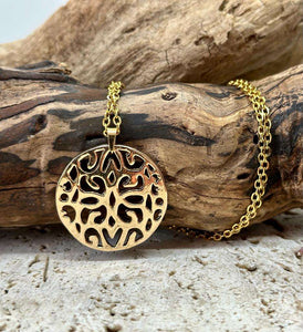 Collier harmonie en plaqué or