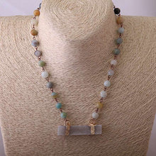 Charger l&#39;image dans la galerie, Collier pureté en amazonite