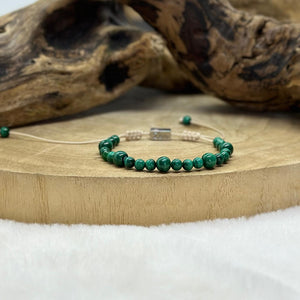 Bracelet  joie en malachite