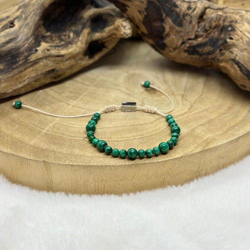 Bracelet  joie en malachite