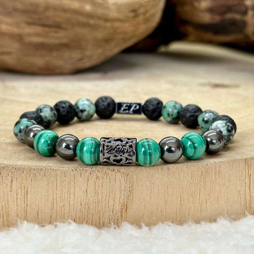 Bracelet zen en malachite