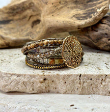Charger l&#39;image dans la galerie, Bracelet solaire en jaspe