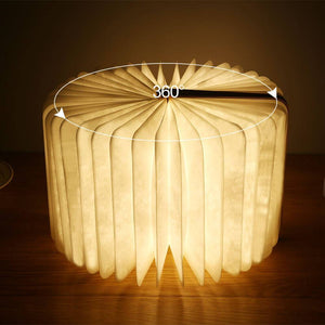 Lampe veilleuse livre lumineux