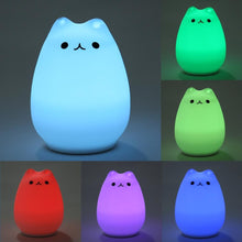 Charger l&#39;image dans la galerie, Lampe veilleuse chaton