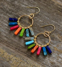 Charger l&#39;image dans la galerie, Boucles d&#39;oreilles ouverture des chakras